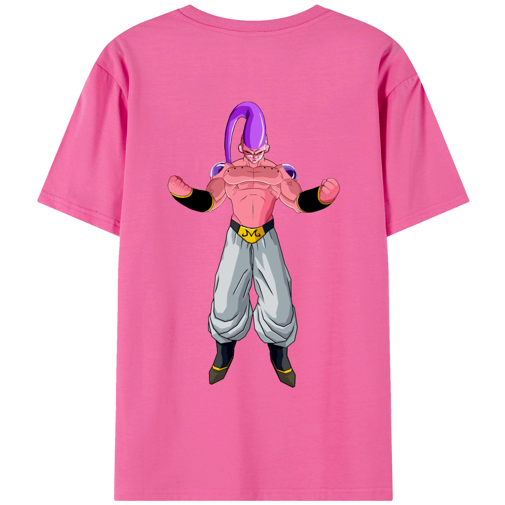 （画像用） ドラゴンボール 魔人ブウ DRAGON BALL Majin Buu レディース半袖Tシャツ(バックプリント)